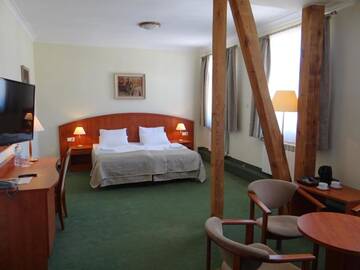 Фото номера Классический люкс Отель Hotel Wkra г. Дзялдово 2