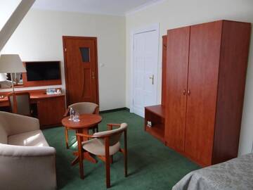 Фото номера Одноместный номер Отель Hotel Wkra г. Дзялдово 24