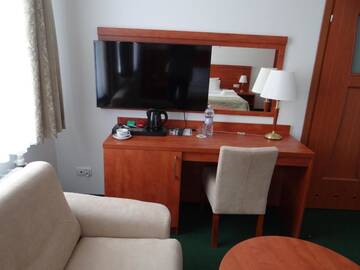 Фото номера Одноместный номер Отель Hotel Wkra г. Дзялдово 3